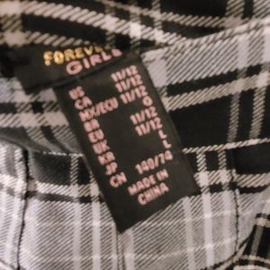 Forever 21 Girls plaid skirt
